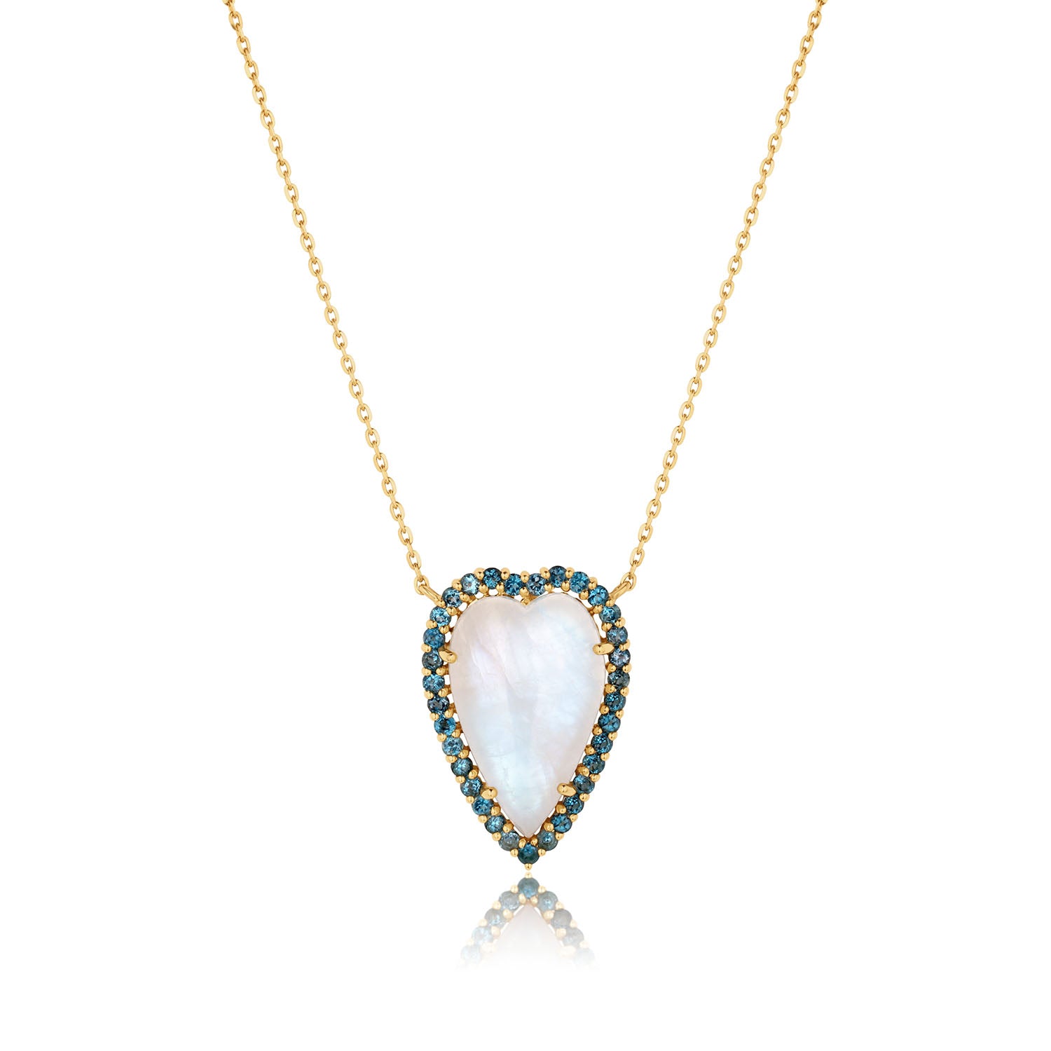 Love Moonstone Heart