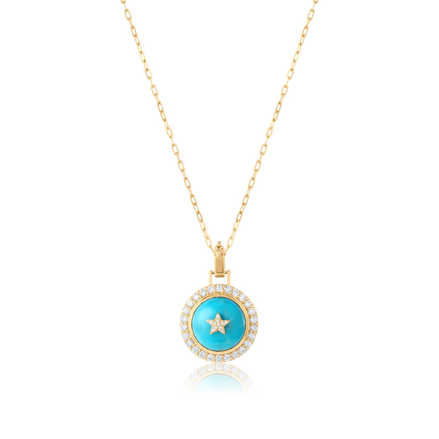 Turquoise Star Pendant