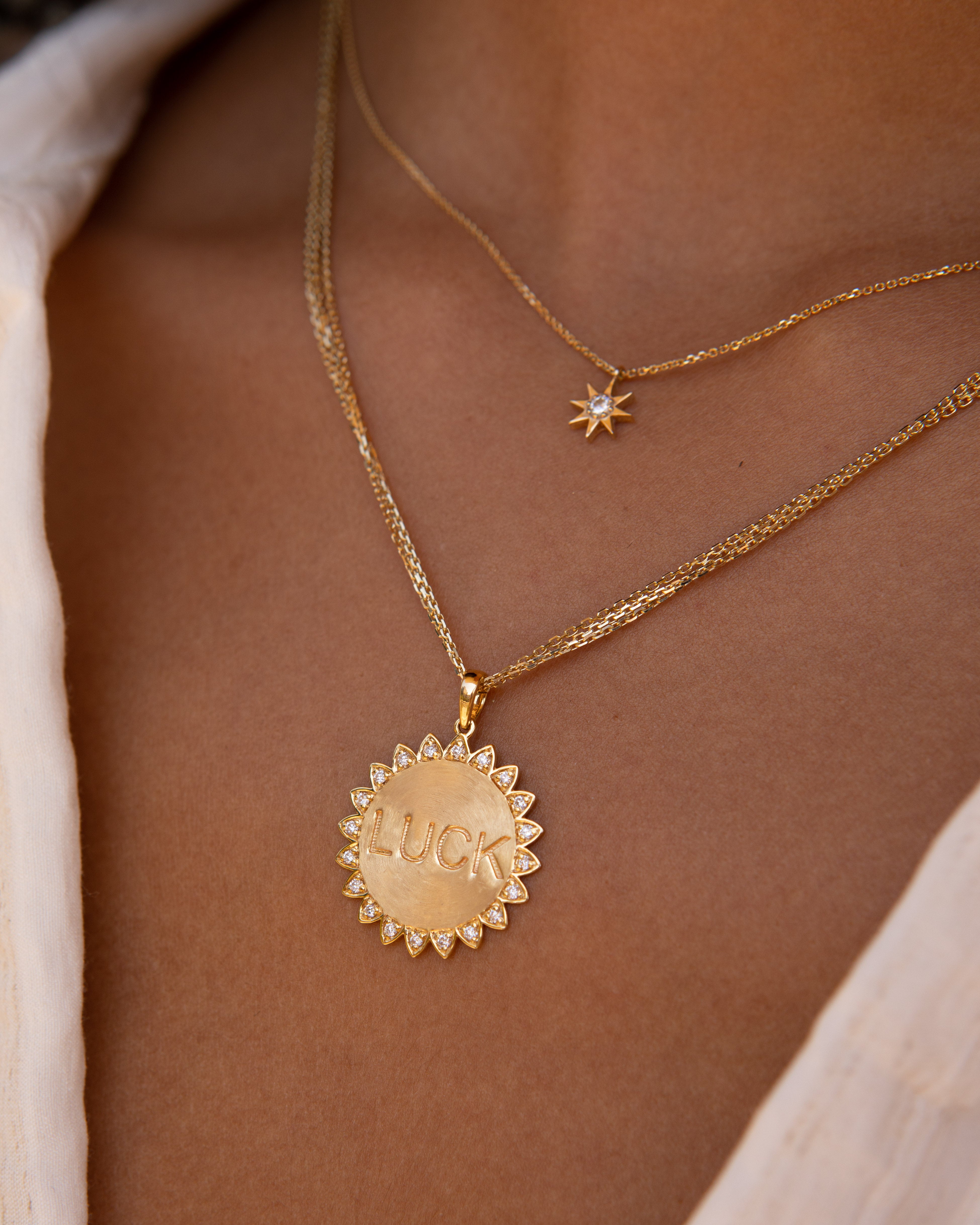 Luck Medallion Pendant