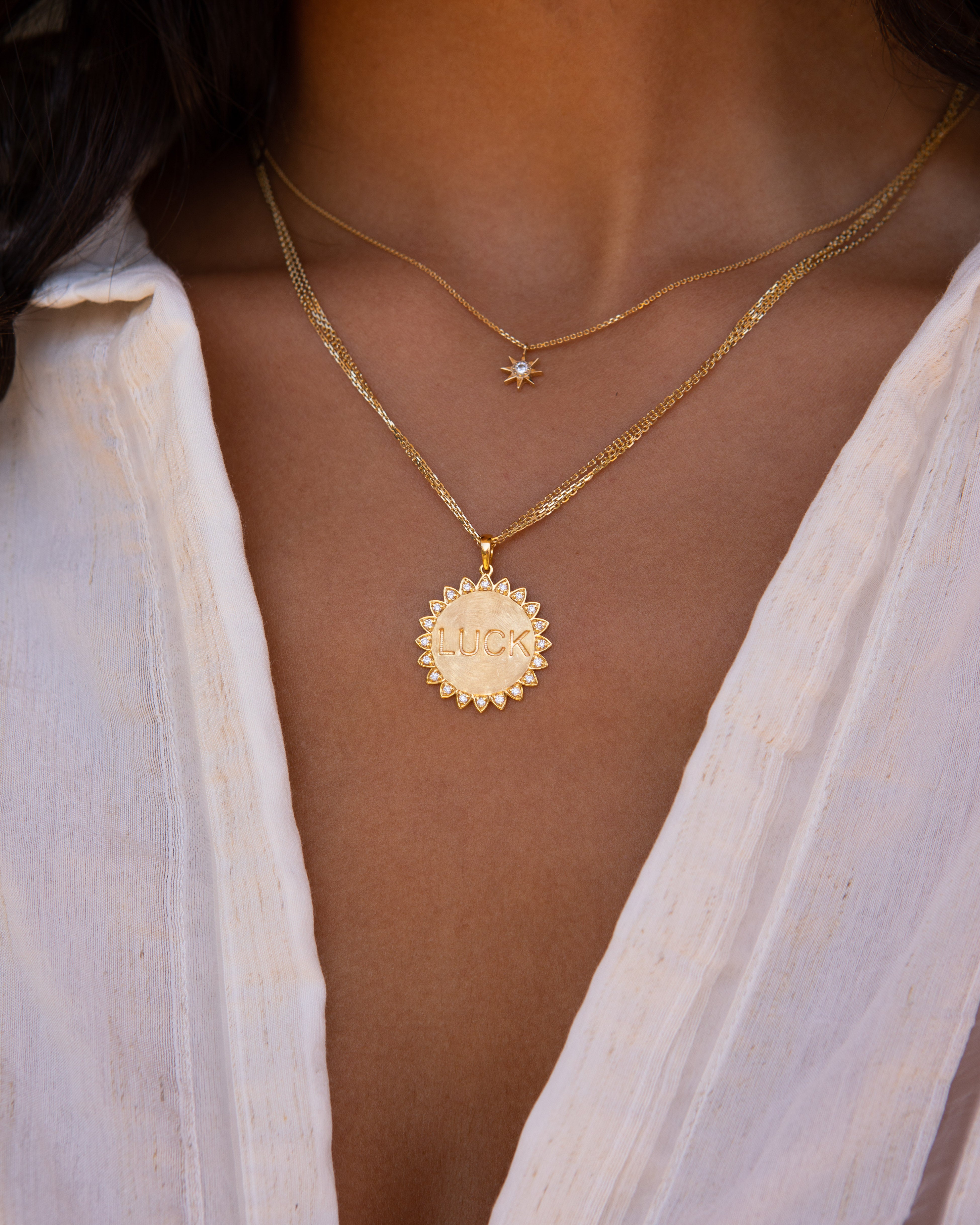 Luck Medallion Pendant