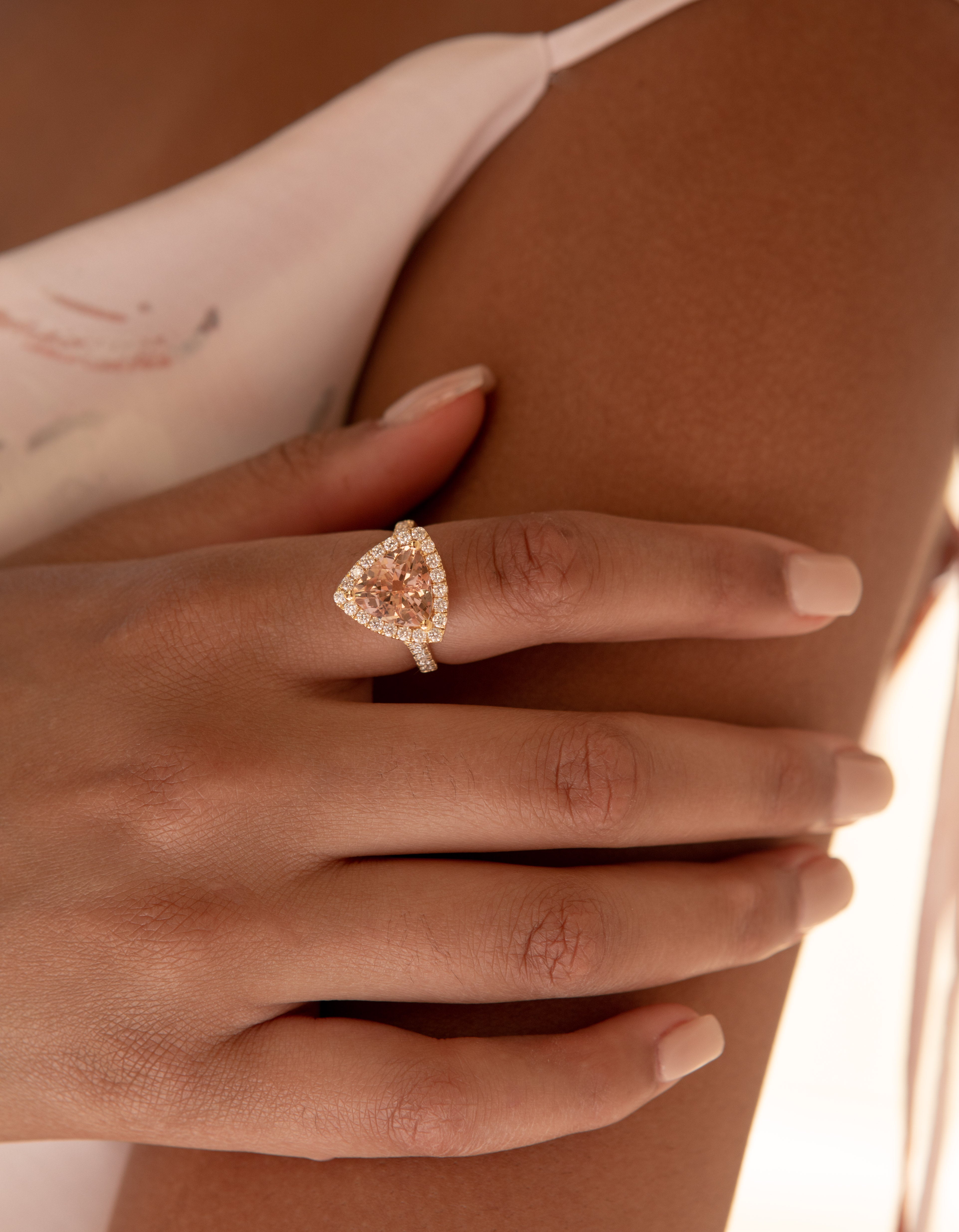 Nova Ora Morganite Ring