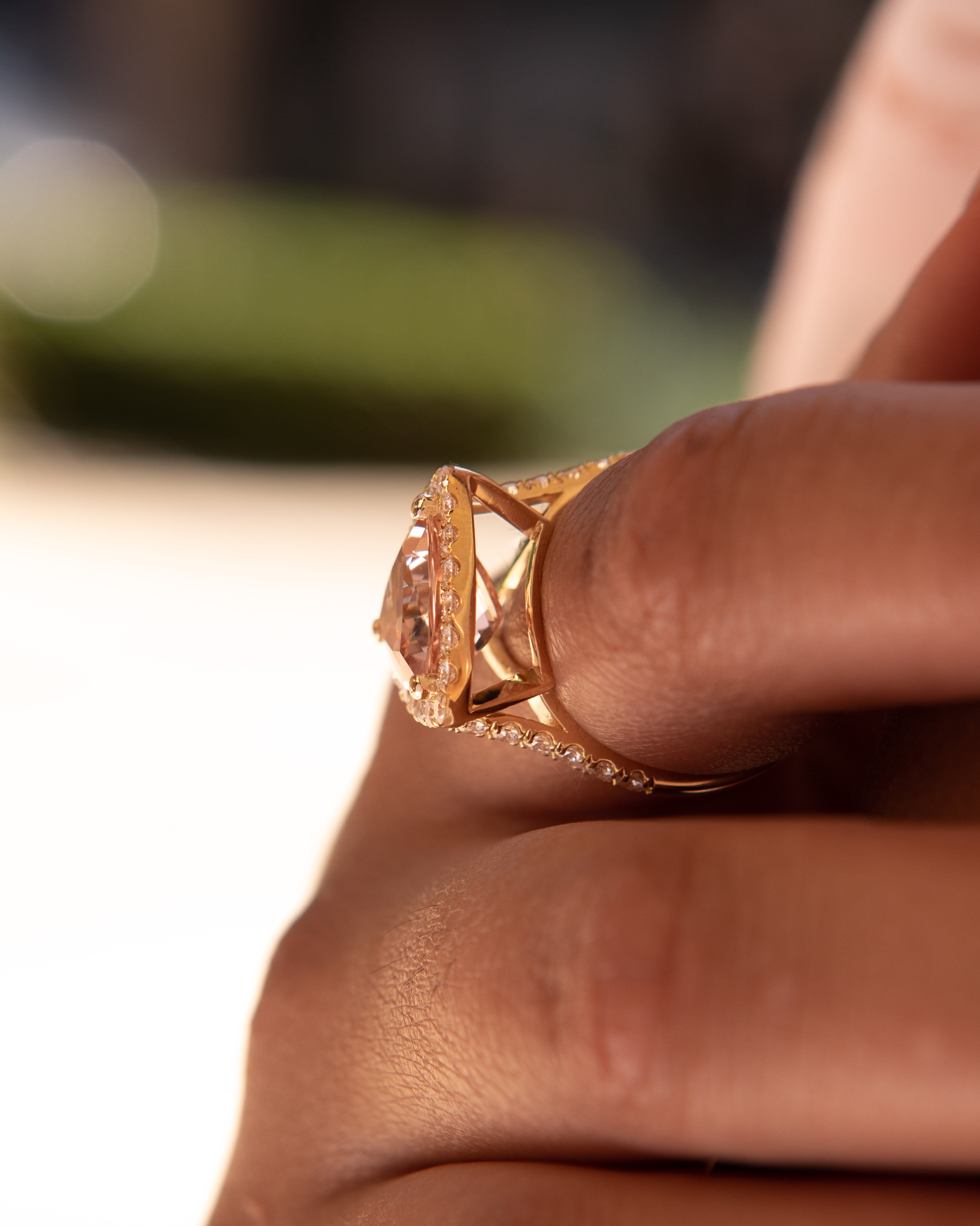Nova Ora Morganite Ring