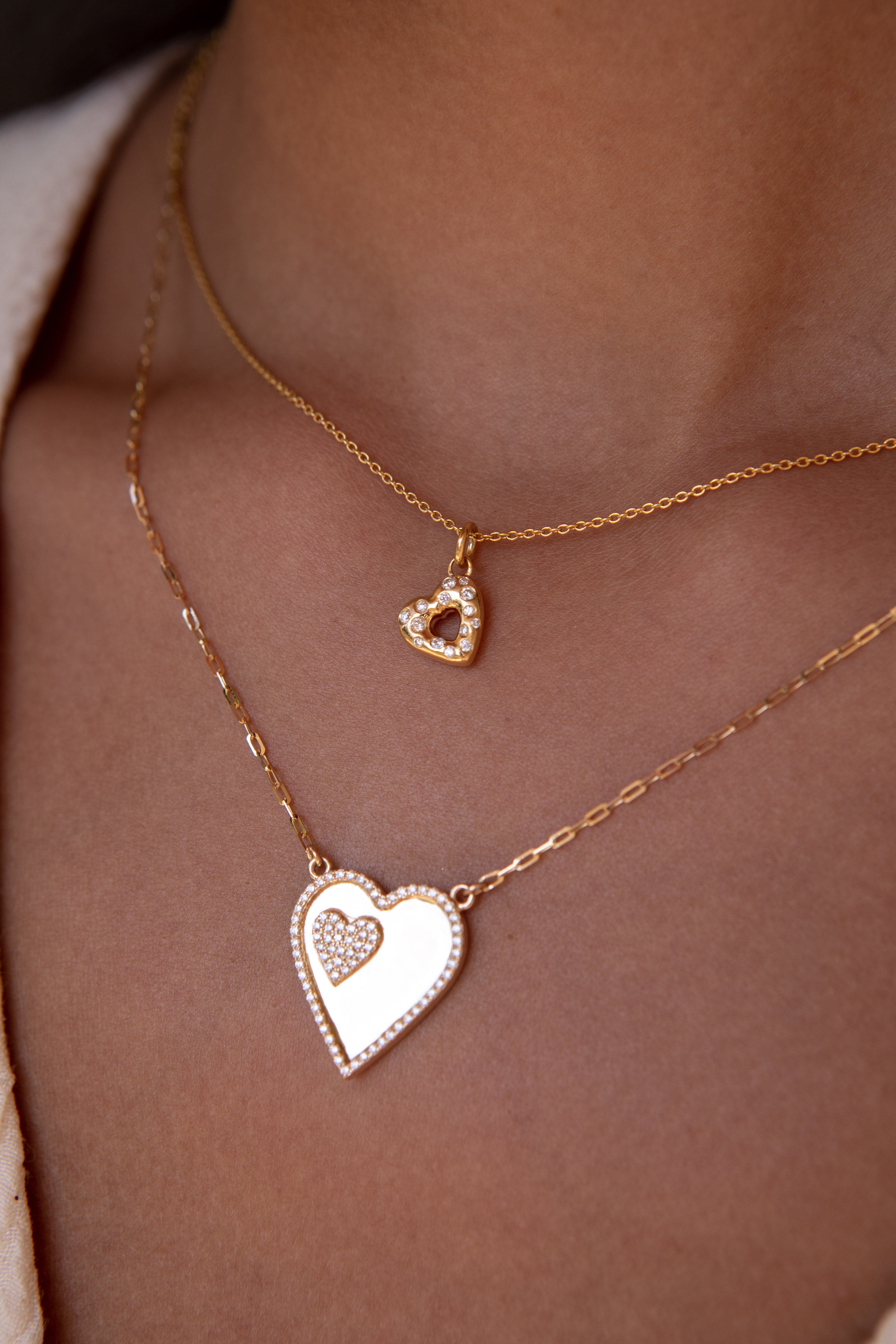 Lugano Mini Heart Necklace
