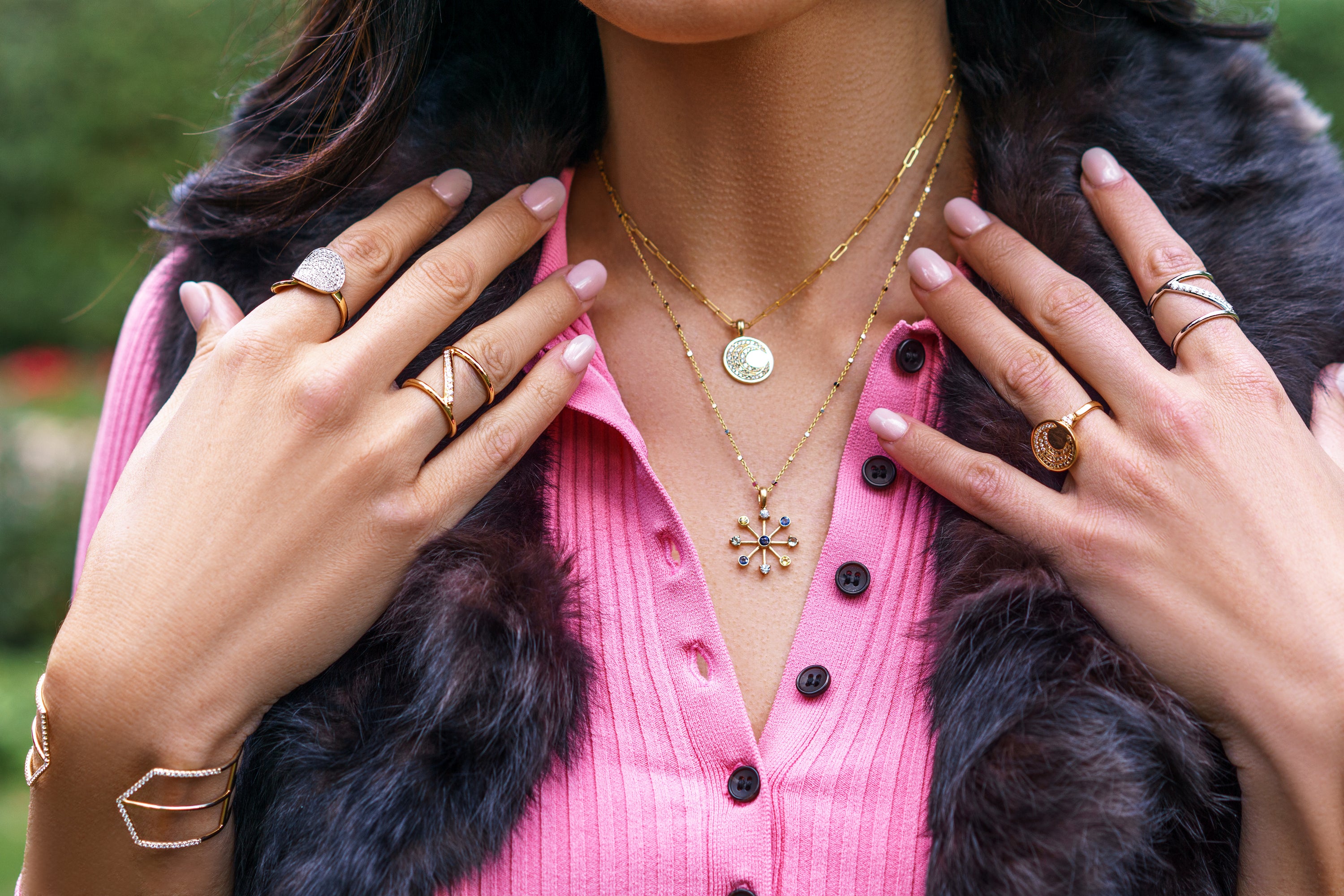 Cosmo Coin Necklace