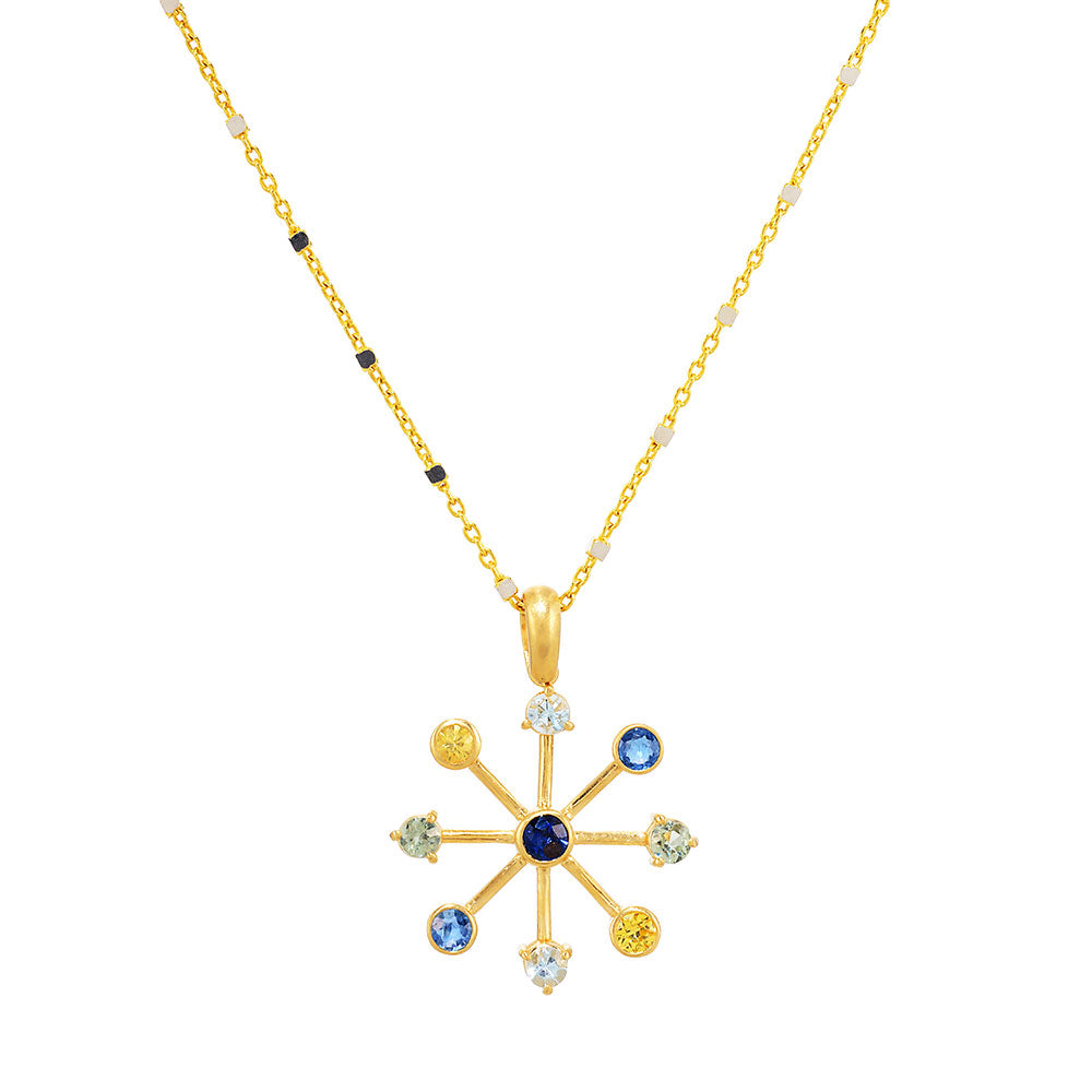 Directions Sapphire Pendant