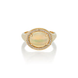 Ethiopian Opal Dome Ring