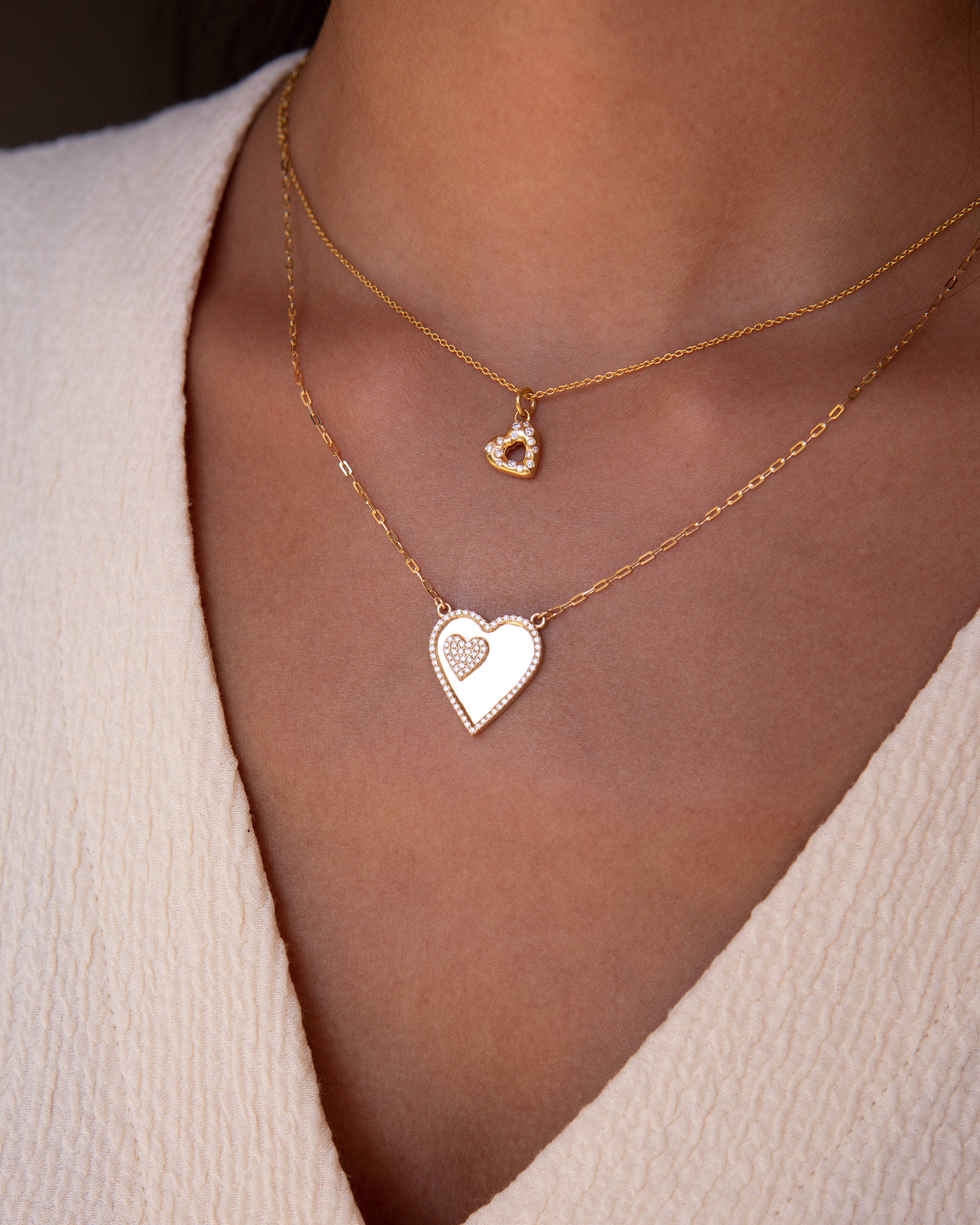 Lugano Mini Heart Necklace