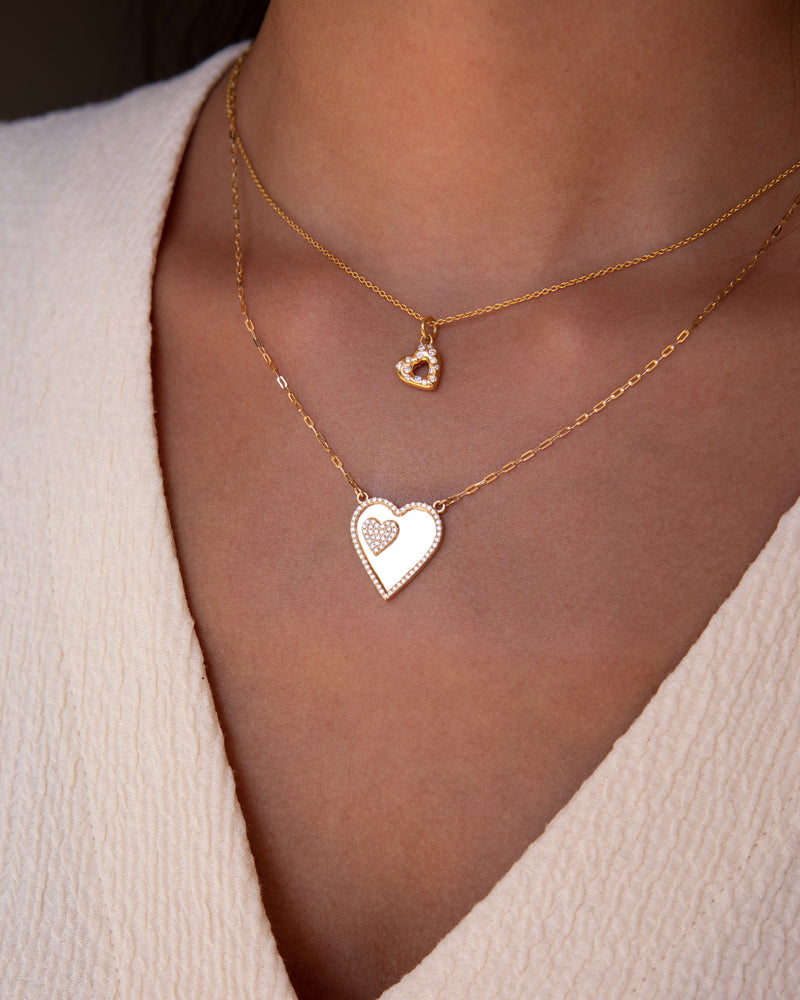 Lugano Mini Heart Necklace