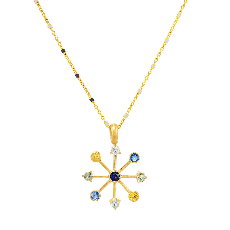 Directions Sapphire Pendant