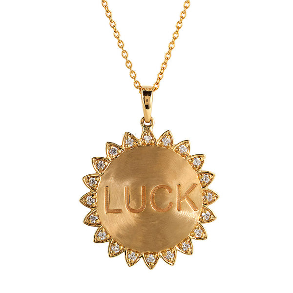 Luck Medallion Pendant
